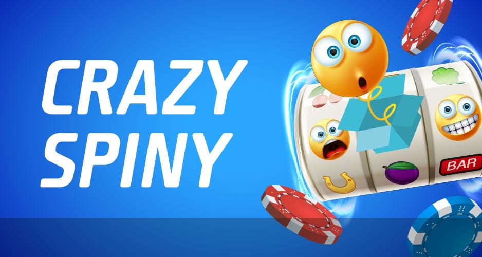 Crazy Spiny v kasíne eTIPOS.sk! Získaj až 300 free spinov