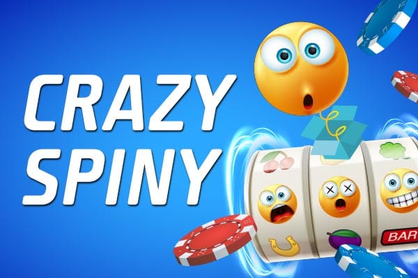 Týždeň v znamení Crazy Spinov: V kasíne eTIPOS.sk máš každý deň nachystaných 20 free spinov
