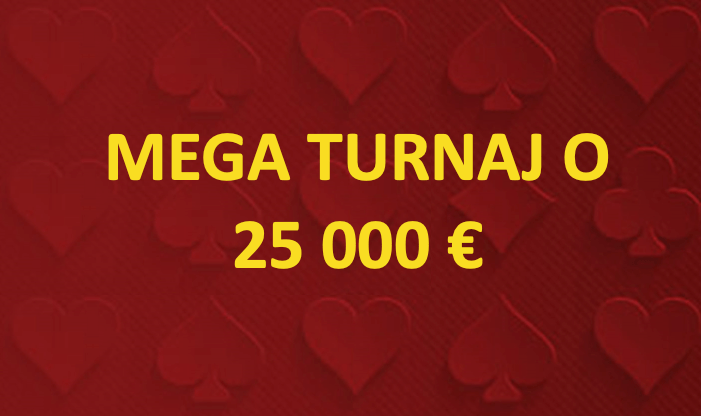 MEGA TURNAJ o 25 tisíc eur v Monaco Casino: Vyhráva až 500 najlepších!