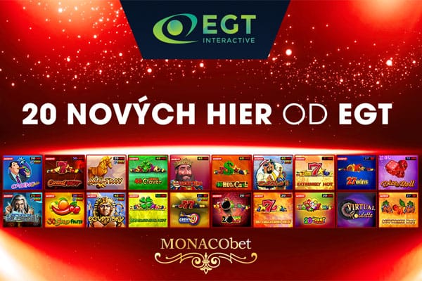 Predčasné Vianoce v Monaco Casino: 20 nových hier od EGT