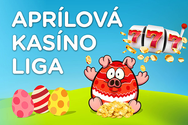 Aprílová kasíno liga v kasíno eTIPOS.sk s jednou novinkou