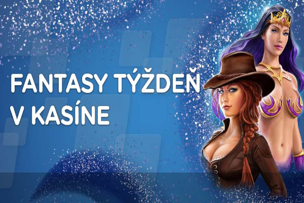 Fantasy týždeň v kasíno eTIPOS.sk: Hraj o 100 free spinov