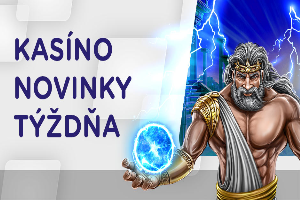So Zeusom až na hráčsky Olymp! Nádielka nových hier v kasíno eTIPOS.sk