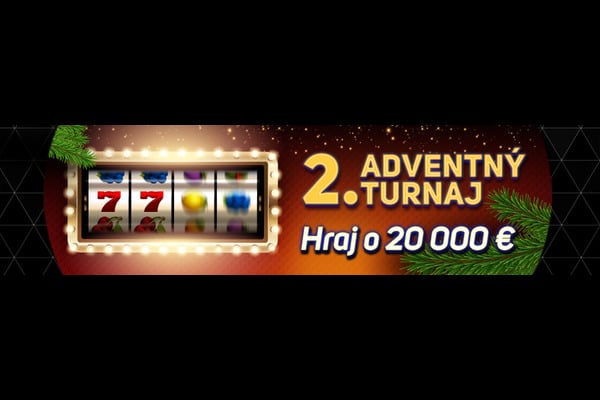 Hraj o balík v hodnote 20 000 €! 2. adventný turnaj v kasíne Svet hier Niké