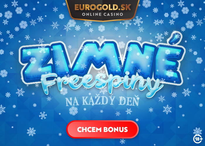 Spríjemni si dlhé zimné večery v Eurogold casino: Zimné free spiny na každý deň