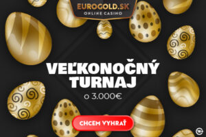 Sviatky v znamení zábavy: Veľkonočný turnaj o 3 000 € v Eurogold casino