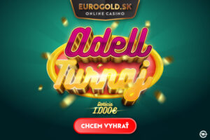 Poď do epicentra zábavy: Adell turnaj v Eurogold casino o 1 000 €