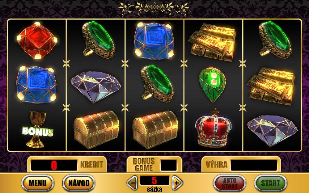 Royal Gems & Gold novinkou od MOD Elektronik v ponuke Eurogold casino