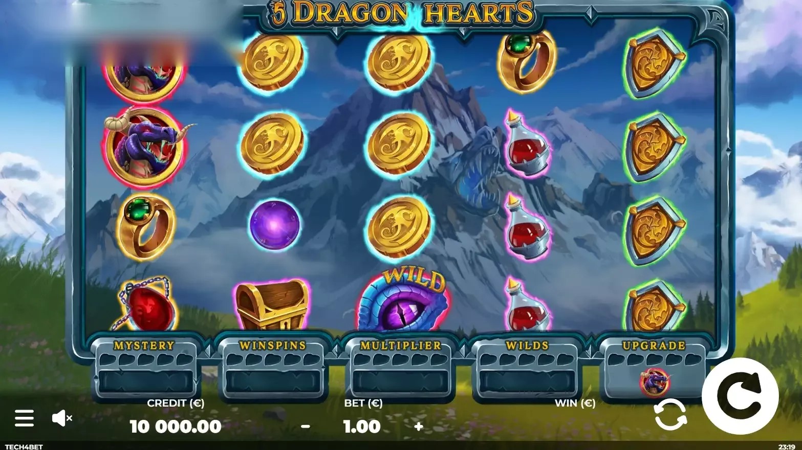 5 Dragon Hearts jednou z noviniek od Tech4Bet