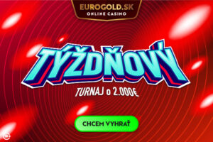 Eurogold casino prináša Týždňový turnaj o 2 000 €