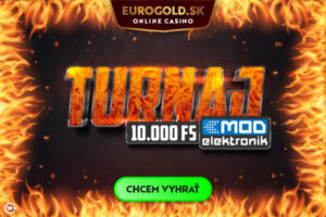 MOD turnaj o 10 000 free spinov v Eurogold casino