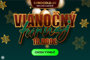 Zaži zlaté Vianoce! Vianočný turnaj o 10 000 € v Eurogold casino