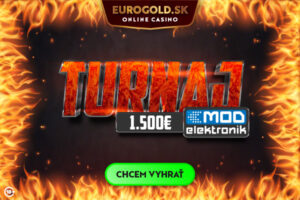 Eurogold casino prináša MOD Elektronik turnaj o 1 500€