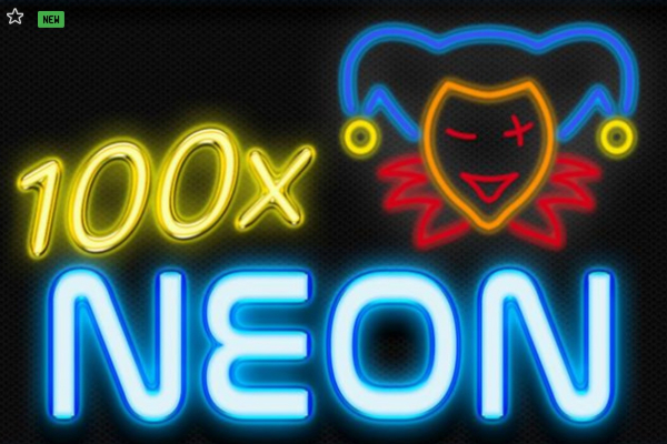 100x Neon od Big Win Games jednou z noviniek v kasíne Svet hier Niké.