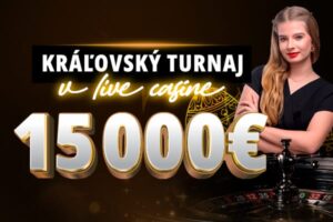 MONACObet odštartoval Kráľovský turnaj v live kasíne o 15 000€