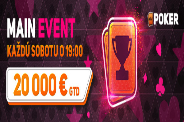 Online poker hlavný turnaj v kasíne Svet hier Niké: V sobotu sa hrá o bank minimálne 20 000 €