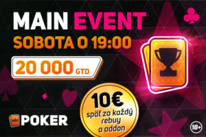 Pokrový víkend v Svet hier Niké: Freeroll turnaj o 5 000 € a Main Event turnaj o 20 000 €
