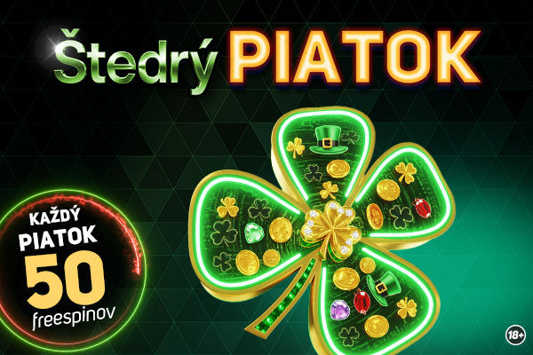 Štedrý piatok v kasíne Svet hier Niké o 50 free spinov
