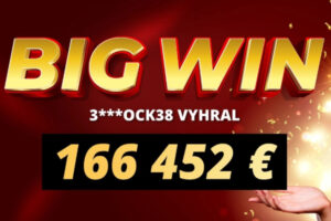 MONACObet hlási neuveriteľnú výhru 166 452 € v sérii troch hier