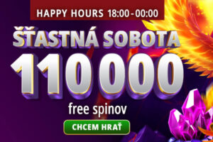 Horúca sobota v MONACObet kasíno: V hre Vegas bonus 20 000 free spinov aj Happy Hours o 110 000 free spinov