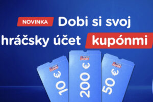 TIPOS prináša veľkú novinku: Dobi si hráčsky účet kupónom
