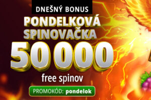 MONACObet kasíno prináša Pondelkovú spinovačku o 50 000 free spinov