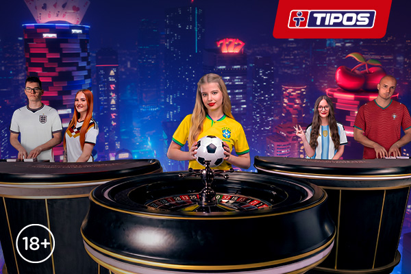 TIPOS prináša Majstrovský turnaj v LIVE kasíne o 5 000 €