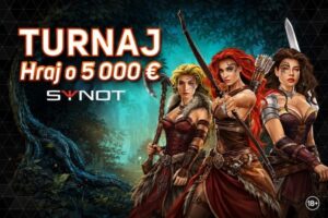 Hraj o podiel z 5 000 €: V kasíne Svet hier Niké odštartoval lukratívny Synot turnaj!