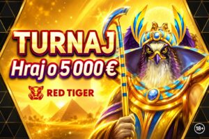 Lov ako tiger! Red Tiger turnaj v kasíne Svet hier Niké s dotáciou 5 000 eur