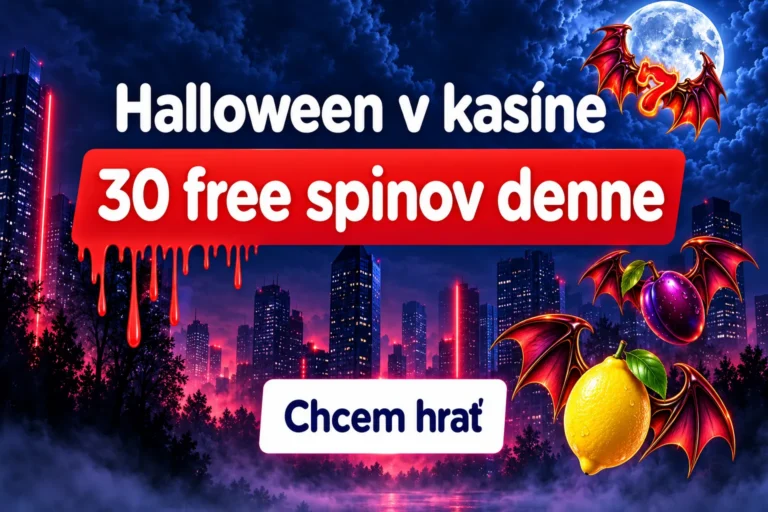 TIPOS Kasíno prináša Strašidelný Halloween a šancu na získanie 210 free spinov