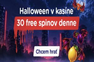 TIPOS Kasíno prináša Strašidelný Halloween a šancu na získanie 210 free spinov
